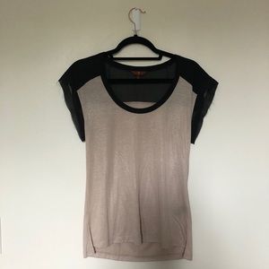 7 For All Mankind shimmer tee